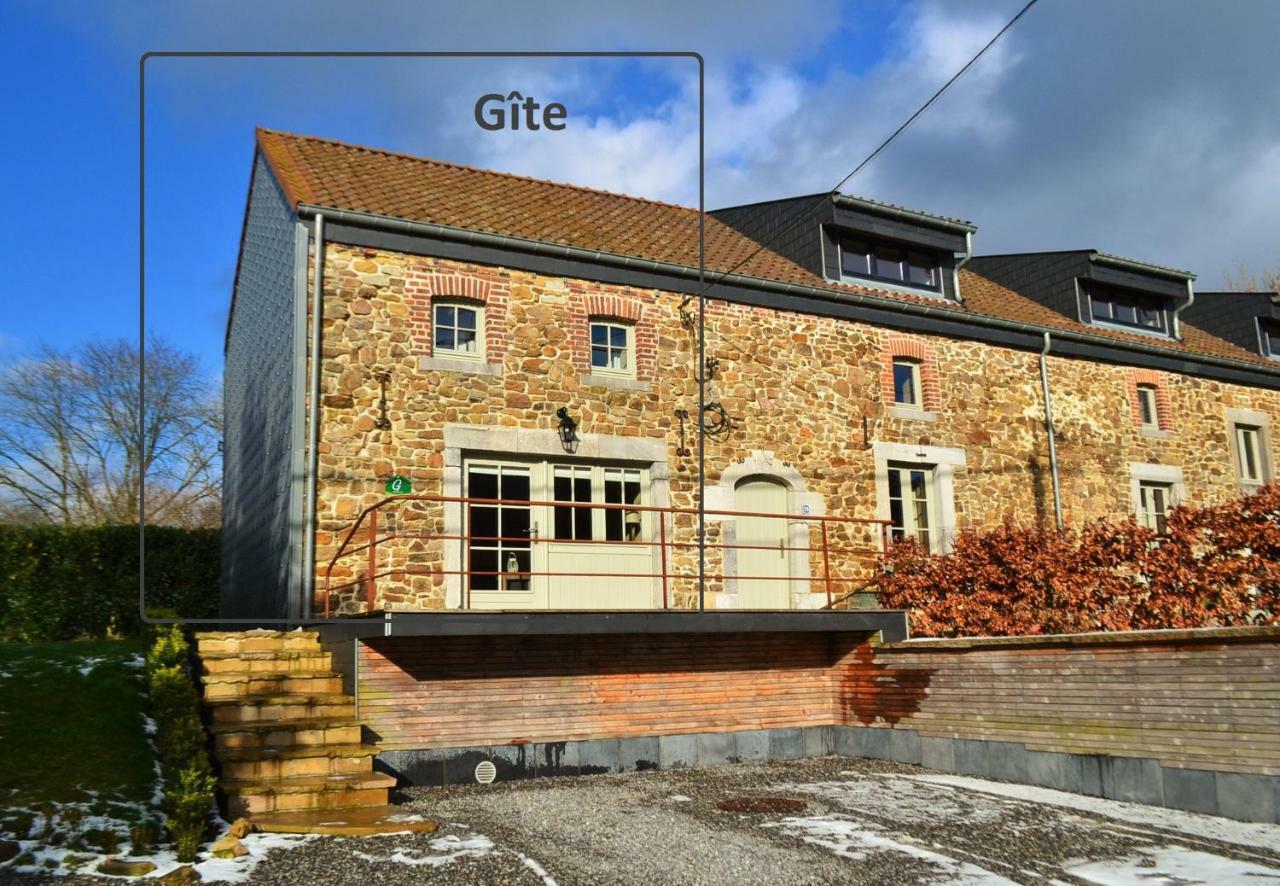Vila Les Houx De Mathieu Engis Exteriér fotografie